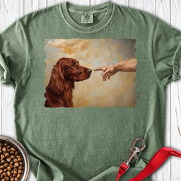 Irish Setter Creation Premium Tee Gift For Dog Lover