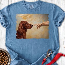 Irish Setter Creation Premium Tee Gift For Dog Lover