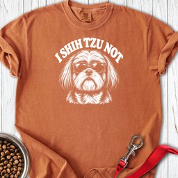 I Shih Tzu Not Dark Premium Tee Gift For Dog Lover