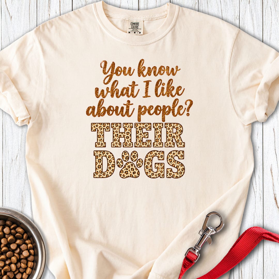 I Love Dogs Premium Tee Gift For Dog Lover