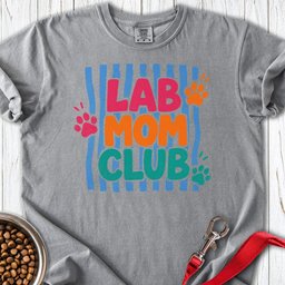 Lab Mom Club Premium Tee Gift For Mom