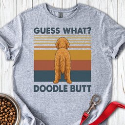 Labradoodle Butt T Shirt Gift For Dog Lover