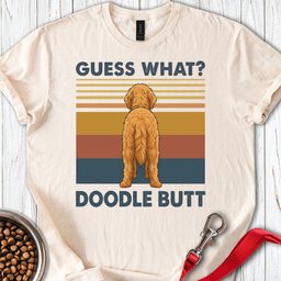 Labradoodle Butt T Shirt Gift For Dog Lover