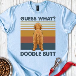 Labradoodle Butt T Shirt Gift For Dog Lover