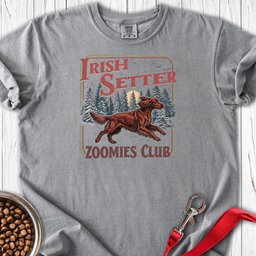 Irish Setter Zoomies Club Premium Tee Gift For Dog Lover