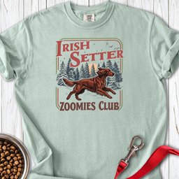 Irish Setter Zoomies Club Premium Tee Gift For Dog Lover