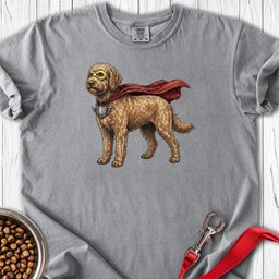 Labradoodle Superhero Premium Tee Gift For Dog Lover