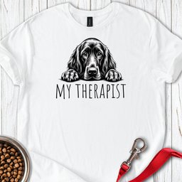 Irish Setter My Therapist T Shirt Gift For Dog Lover
