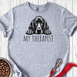Irish Setter My Therapist T Shirt Gift For Dog Lover
