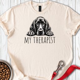 Irish Setter My Therapist T Shirt Gift For Dog Lover