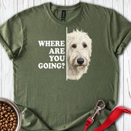 Irish Wolfhound Alert T Shirt Gift For Dog Lover