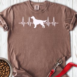 Irish Setter Heartbeat Premium Tee Gift For Dog Lover
