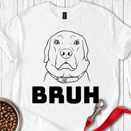 Labrador Bruh T Shirt Gift For Dog Lover
