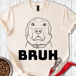 Labrador Bruh T Shirt Gift For Dog Lover