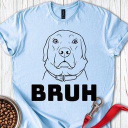 Labrador Bruh T Shirt Gift For Dog Lover