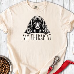 Irish Setter My Therapist Premium Tee Gift For Dog Lover