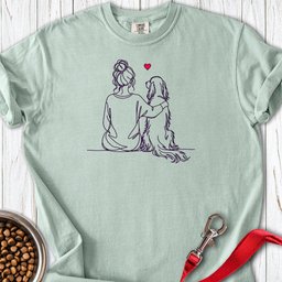 Irish Setter Hug Premium Tee Gift For Dog Lover
