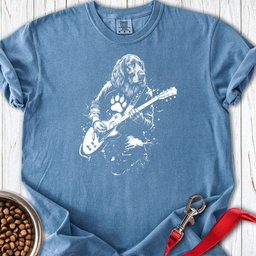 Irish Setter Guitar Premium Tee Gift For Dog Lover
