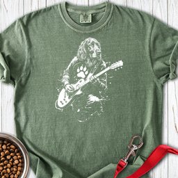 Irish Setter Guitar Premium Tee Gift For Dog Lover