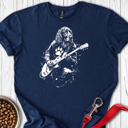 Irish Setter Guitar T Shirt Gift For Dog Lover
