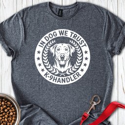 K9 Handler Labrador T Shirt Gift For Dog Lover