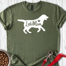 Lab Mom T Shirt Gift For Mom