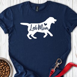 Lab Mom T Shirt Gift For Mom