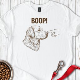 Labrador Boop T Shirt Gift For Dog Lover