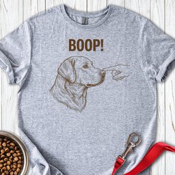Labrador Boop T Shirt Gift For Dog Lover
