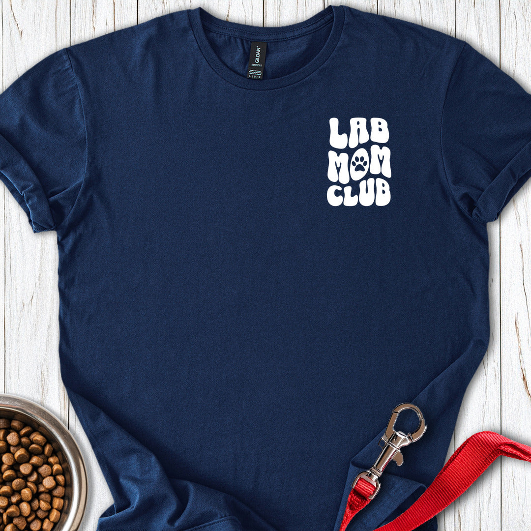 Lab Mom Club T Shirt Gift For Mom