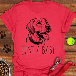 Just A Baby Labrador T Shirt Gift For Dog Lover
