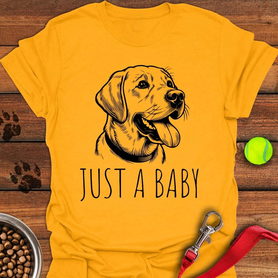 Just A Baby Labrador T Shirt Gift For Dog Lover