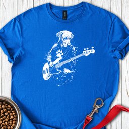 Labrador Bass T Shirt Gift For Dog Lover