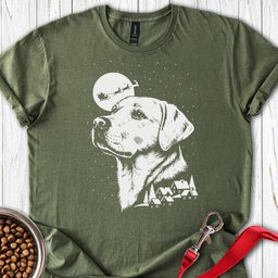 Labrador Christmas Eve T Shirt Gift For Dog Lover