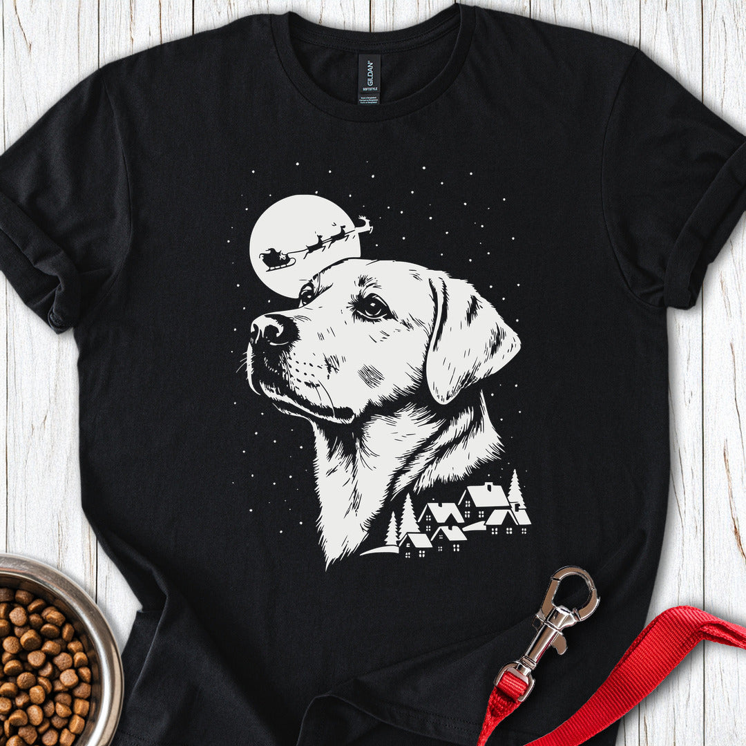 Labrador Christmas Eve T Shirt Gift For Dog Lover