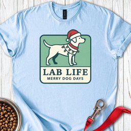 Lab Life Merry Dog Days T Shirt Gift For Dog Lover