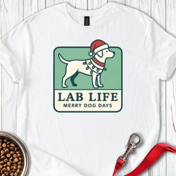 Lab Life Merry Dog Days T Shirt Gift For Dog Lover