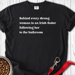 Irish Setter Strong Woman Premium Tee Gift For Women