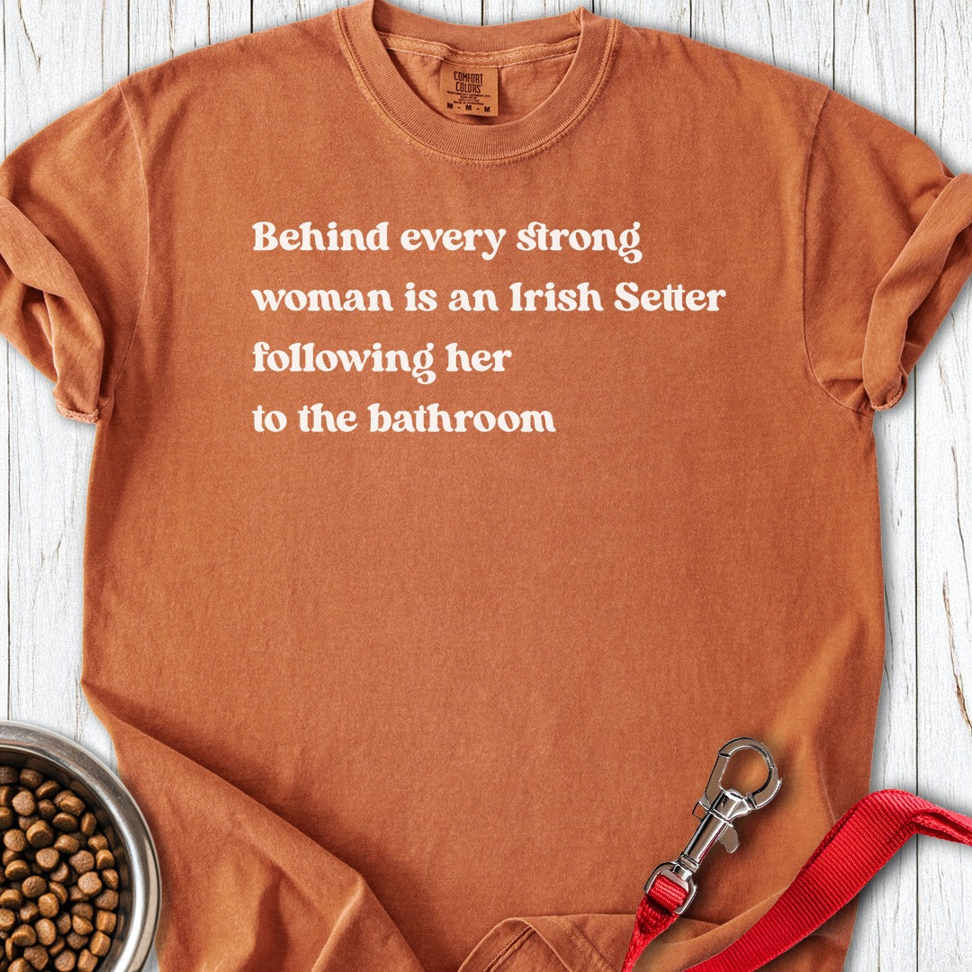 Irish Setter Strong Woman Premium Tee Gift For Women