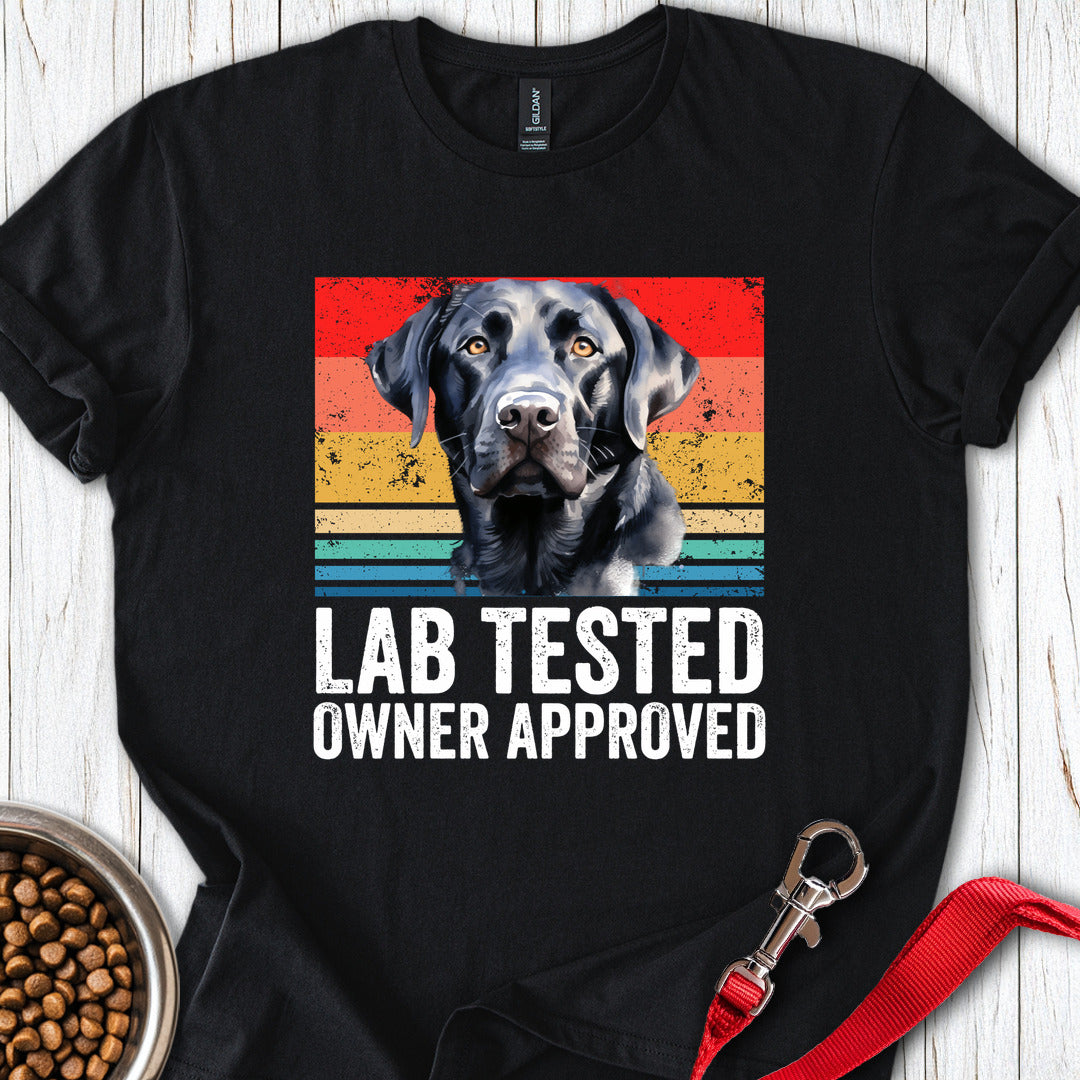Lab Tested T Shirt Gift For Dog Lover