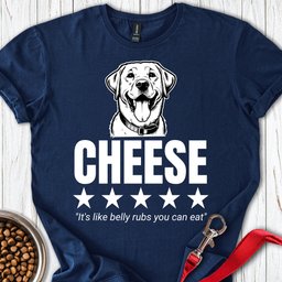 Labrador Cheese Review T Shirt Gift For Dog Lover