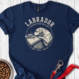 Labrador Counter Surfing Club T Shirt Gift For Dog Lover