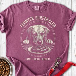 Labrador Counter Surfer Club Premium Tee Gift For Dog Lover