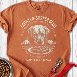 Labrador Counter Surfer Club Premium Tee Gift For Dog Lover