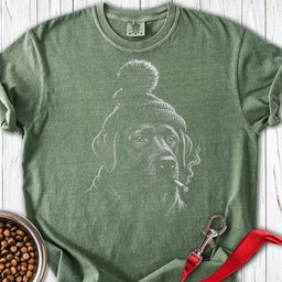 Labrador Cigarette Premium Tee Gift For Dog Lover