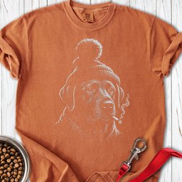 Labrador Cigarette Premium Tee Gift For Dog Lover