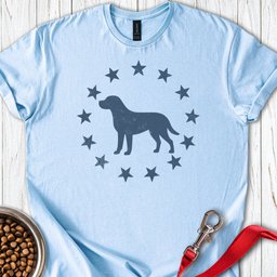 Labrador And Stars T Shirt Gift For Dog Lover