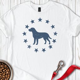 Labrador And Stars T Shirt Gift For Dog Lover