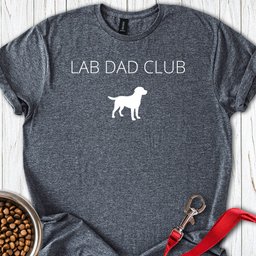 Lab Dad Club T Shirt Gift For Dad