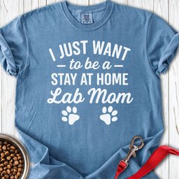 Lab Mom Premium Tee Gift For Mom